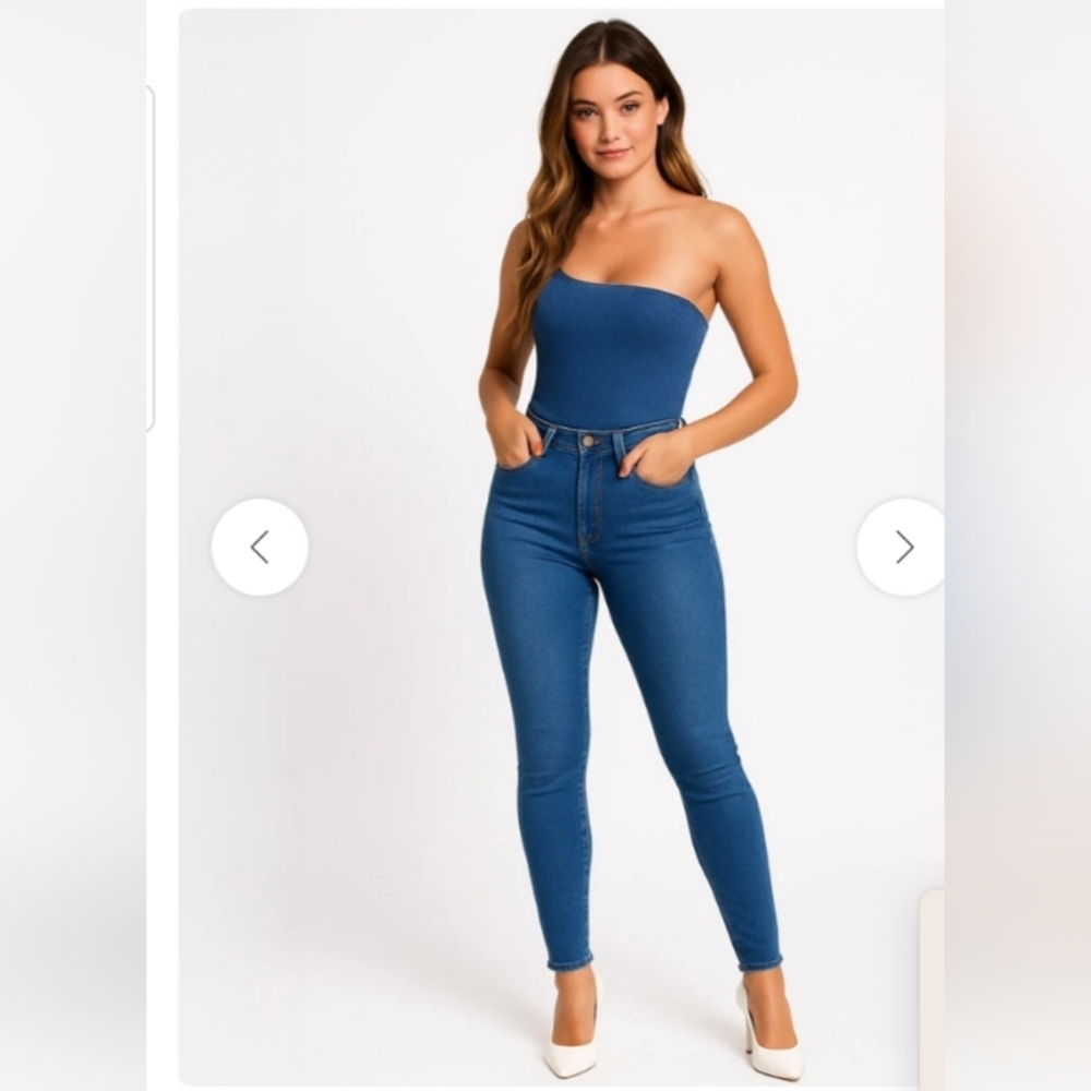 Calvin Klein High Rise skinny Jeans Repreve